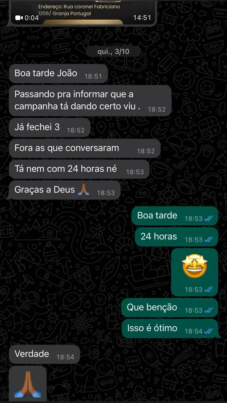 Depoimento de cliente