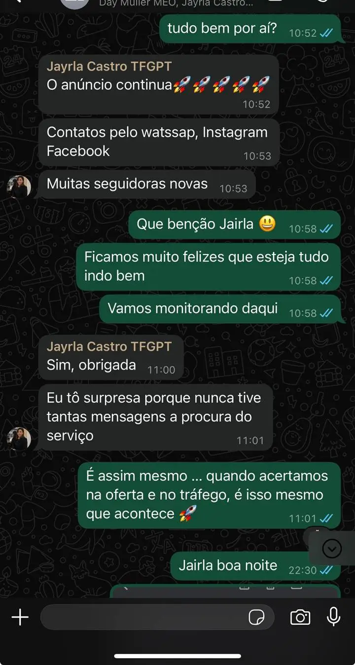 Depoimento de cliente